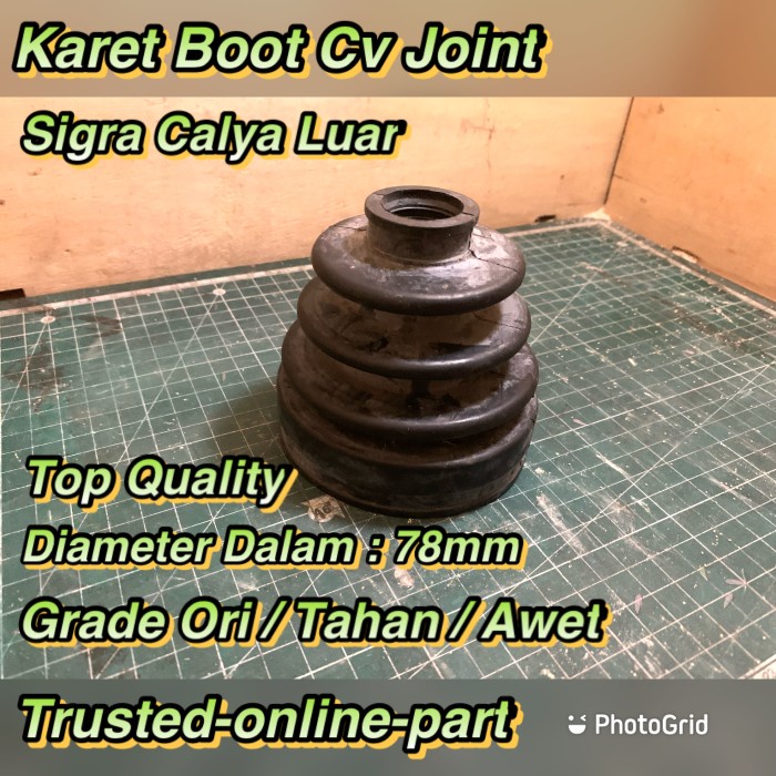 Karet Abu Boot Cv Join Sigra Calya LUAR Grade Ori best buy