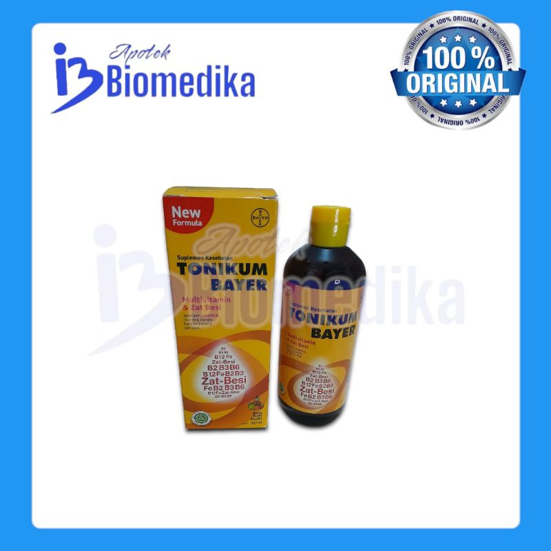 TONIKUM BAYER OBAT PENAMBAH ZAT BESI/DARAH