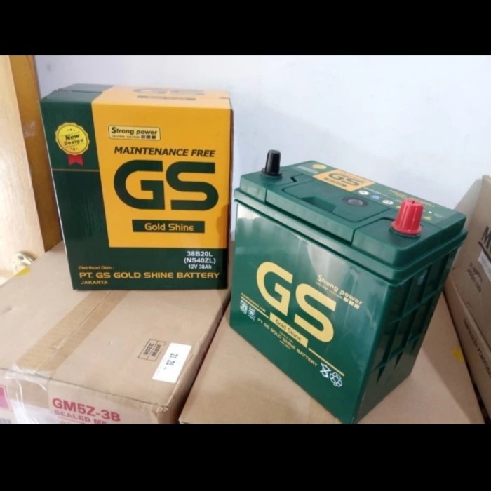 Aki Mobil Gs Astra Type Gs Mf Ns40Zl 35 Ampere KodeBr10