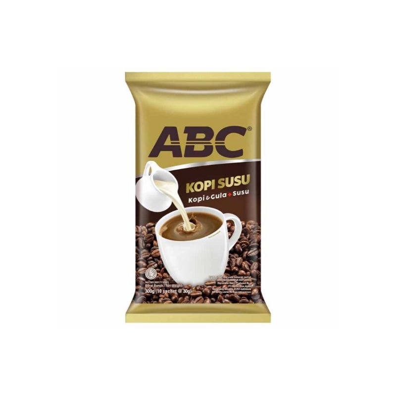 

ABC kopi susu 10x30g