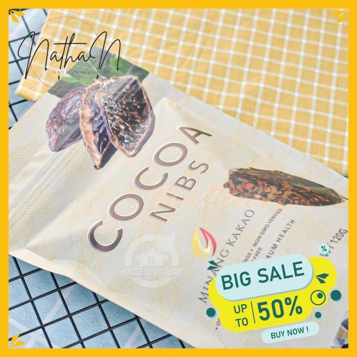 

MINANG KAKAO COCOA NIBS 120 GR KUALITAS PRODUK TERBAIK
