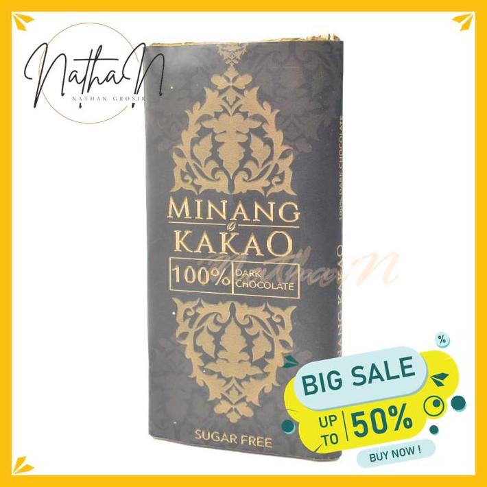 

MINANG KAKAO 100% DARK CHOCOLATE SUGAR FREE TERBAIK
