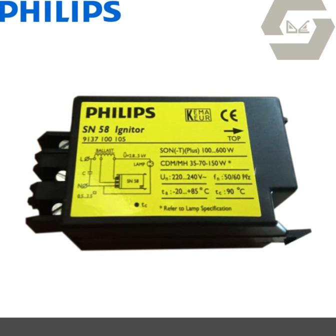 ram Ignitor Lampu SON PHILIPS SN 58 | SN58