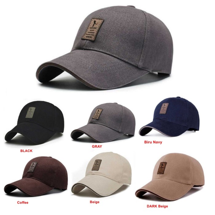 topi EDIKO Topi Baseball Golf Logo Ediko Sport Fashion Topi Pria(I8A0) topi pria baseball original T