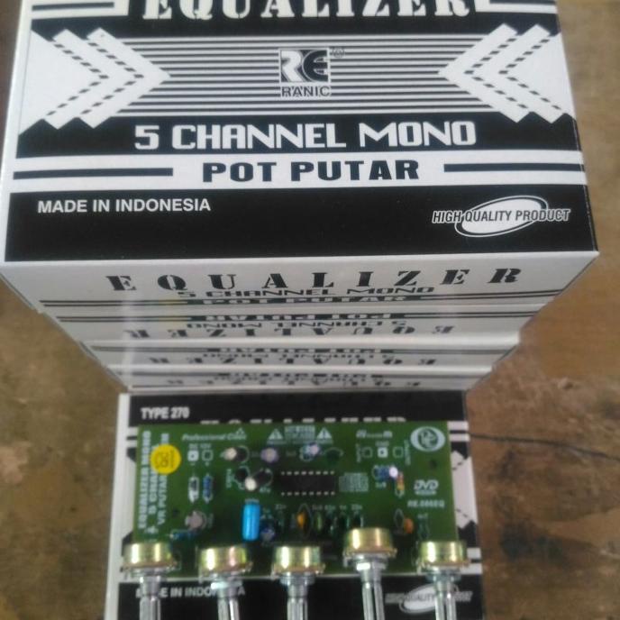 (:(:(:(] KIT EQUALIZER 5CH PUTAR MONO