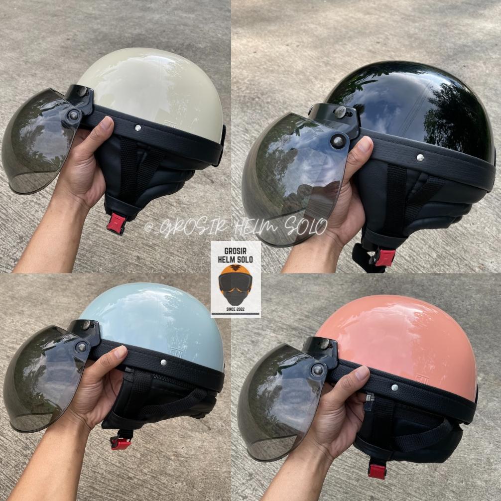 TREND HELM CHIPS BOGO RETRO VESPA POLOS DEWASA SNI