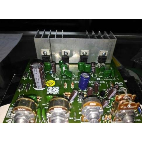 Ready stock] kit aktiv spk tda2003 / amplifier tda2003 stereo btl