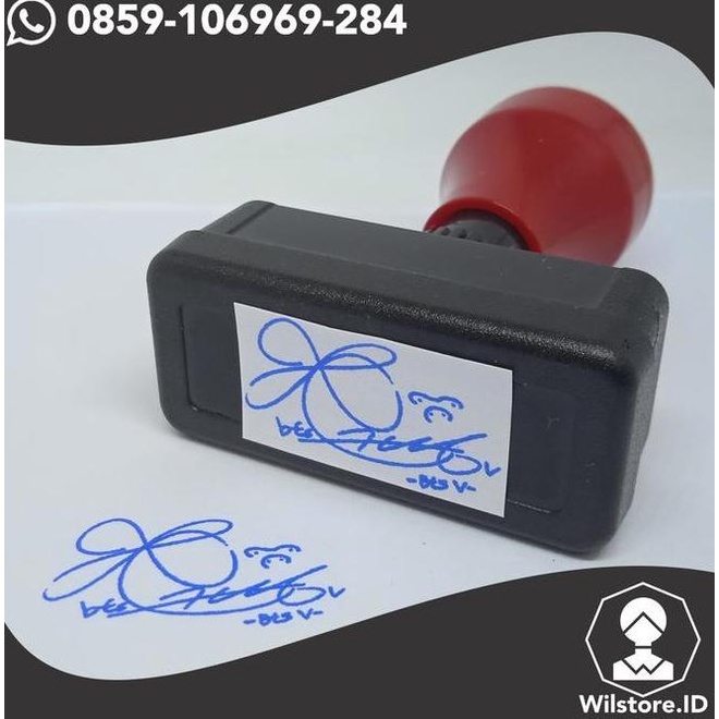 

Stampel Tanda Tangan (Signature) Otomatis (Stample/Stempel/Cap)