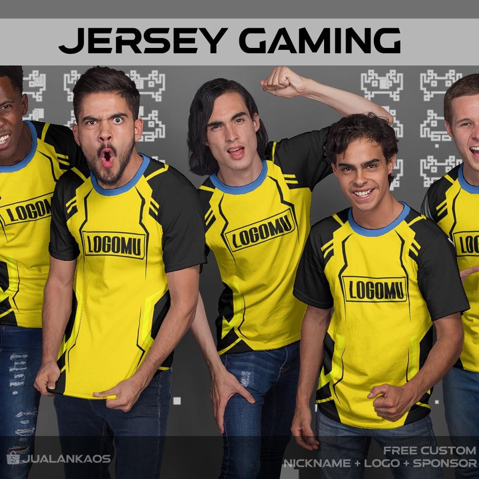 Viral Baju Kaos Jersey Gaming Esports 70 Printing Custom
