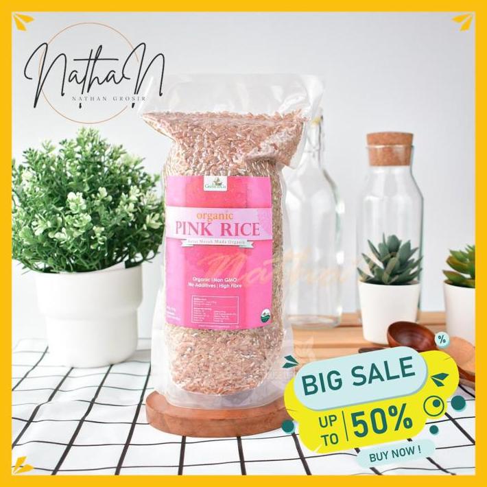 

GRAINS N CO PINK RICE ( BERAS MERAH MUDA ORGANIK ) 1 KG BEST PRODUCT