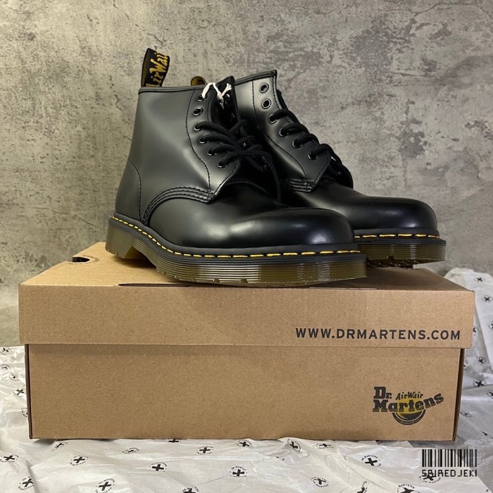 Terlaris Dr Martens 101 Black Smooth