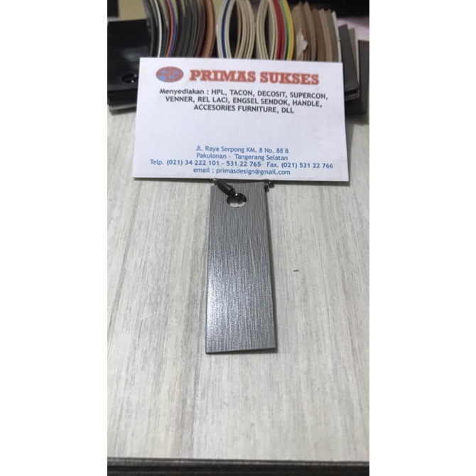 +++++] Edging Taco HPL 200 AA Silver Lebar 42mm x Tebal 1mm