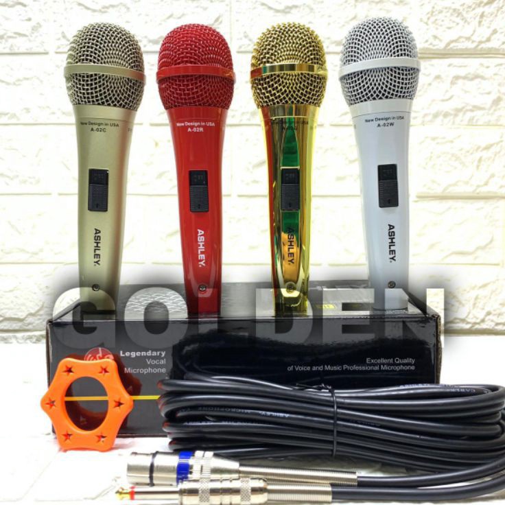 Produk Keren 0mB Mic Kabel Ashley A 02 - Soundbest ZR 6 Original Product ✤ (Harga Promo)