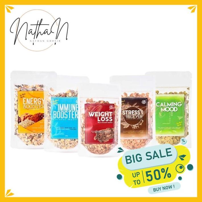 

PROMO BUNDLE PACKAGE MUESLI ONE MEAL KUALITAS TERBAIK