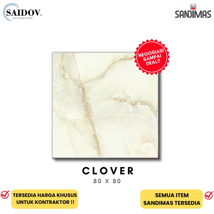 Granit Sandimas Clover 80x80 (FREE ONGKIR]