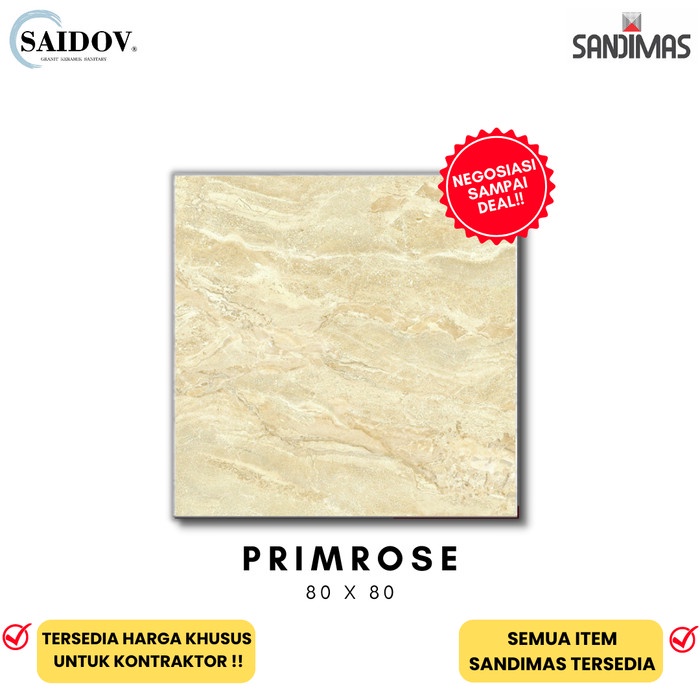 Granit Sandimas Primrose 80x80 [FREE ONGKIR]