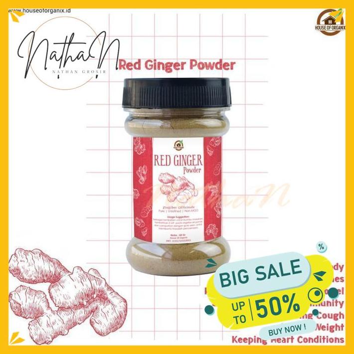 

RED GINGER POWDER 60 GR BEST SELLER