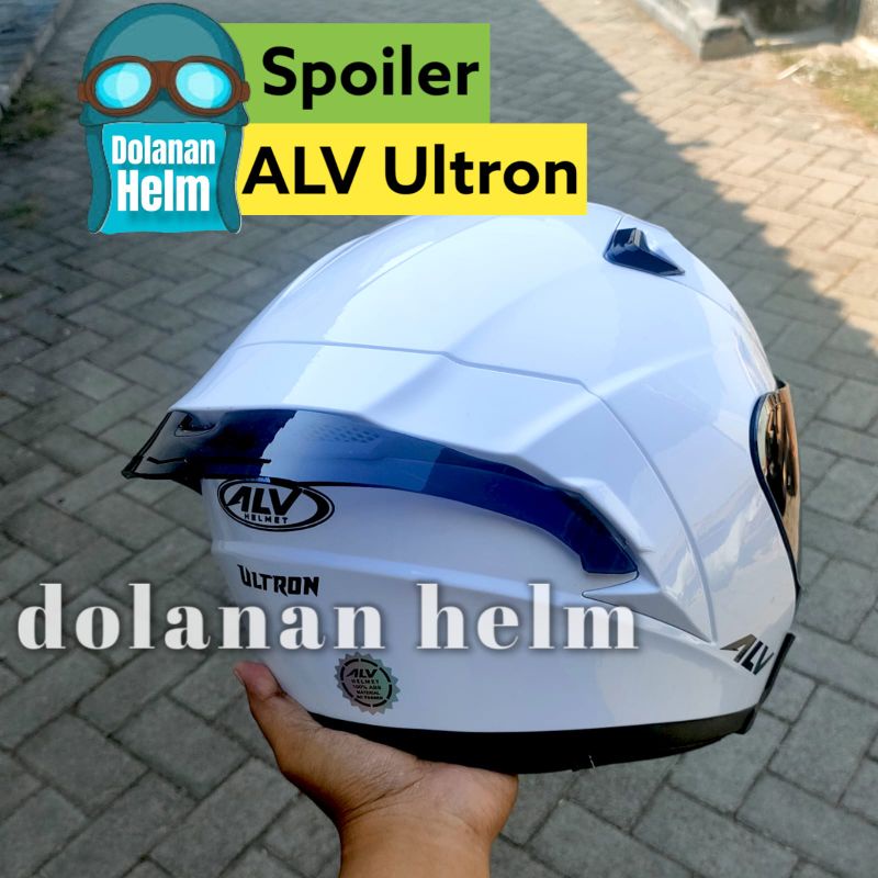 Spoiler Helm ALV Ultron | HRK Ultron | NFJ Ultron Akrilik Tebal 3mm