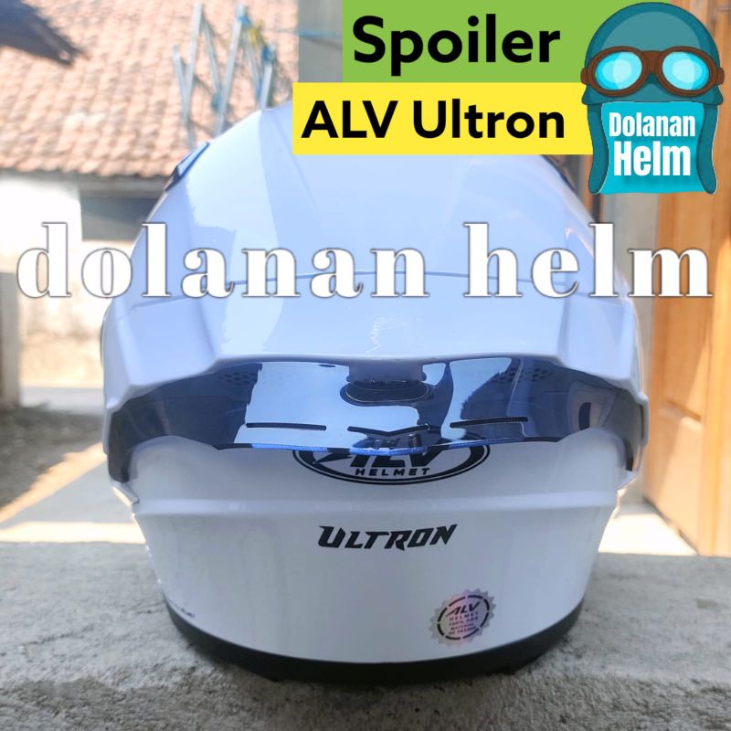 BIG PROMO Spoiler Helm ALV Ultron HRK Ultron NFJ Ultron Akrilik Tebal 3mm