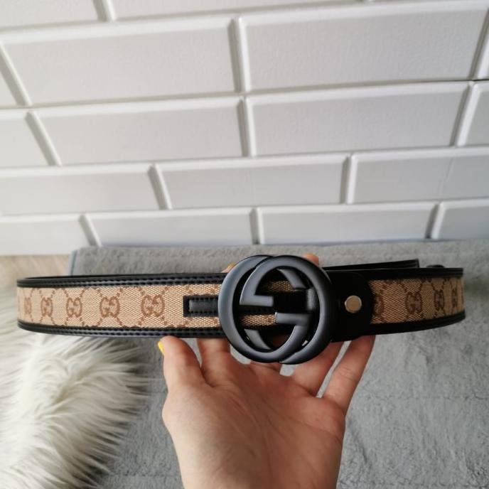 GESPER WANITA IMPORT BELT KANVAS PREMIUM