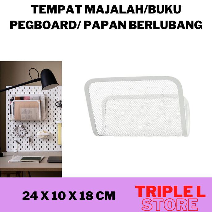 

Tempat Buku Majalah Pada Papn Berlubang Aksesoris Pegboard SKD