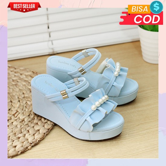 Arlaine Kids Scarlet Sandal Heels Anak Perempuan Sandal Heels Anak Sandal Anak Perempuan High Heels 