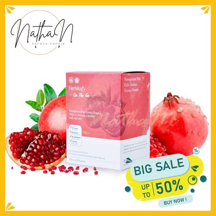 

ON THE GO POMEGRANATE PEEL EXTRACT POWDER ISI 20 SACHETS PRODUK PILIHAN