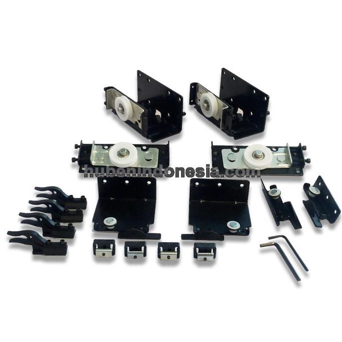 *#*#*#*#] 1 SET HUBEN YIMING - REL (2 Meter) + Roda (2 Pintu) Lemari Sliding