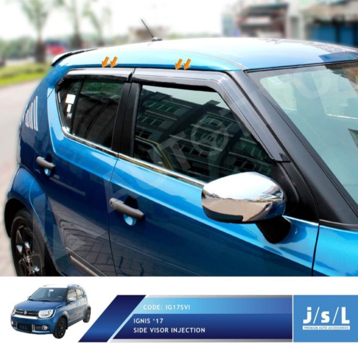 JSL Talang Air Suzuki Ignis / Side Visor Injection Ignis star