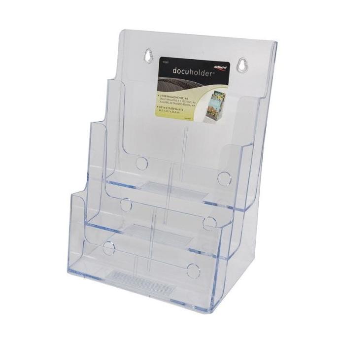 

Bantex 3 Tier Multi Pocket size A4 atau tempat Majalah ref. 77301