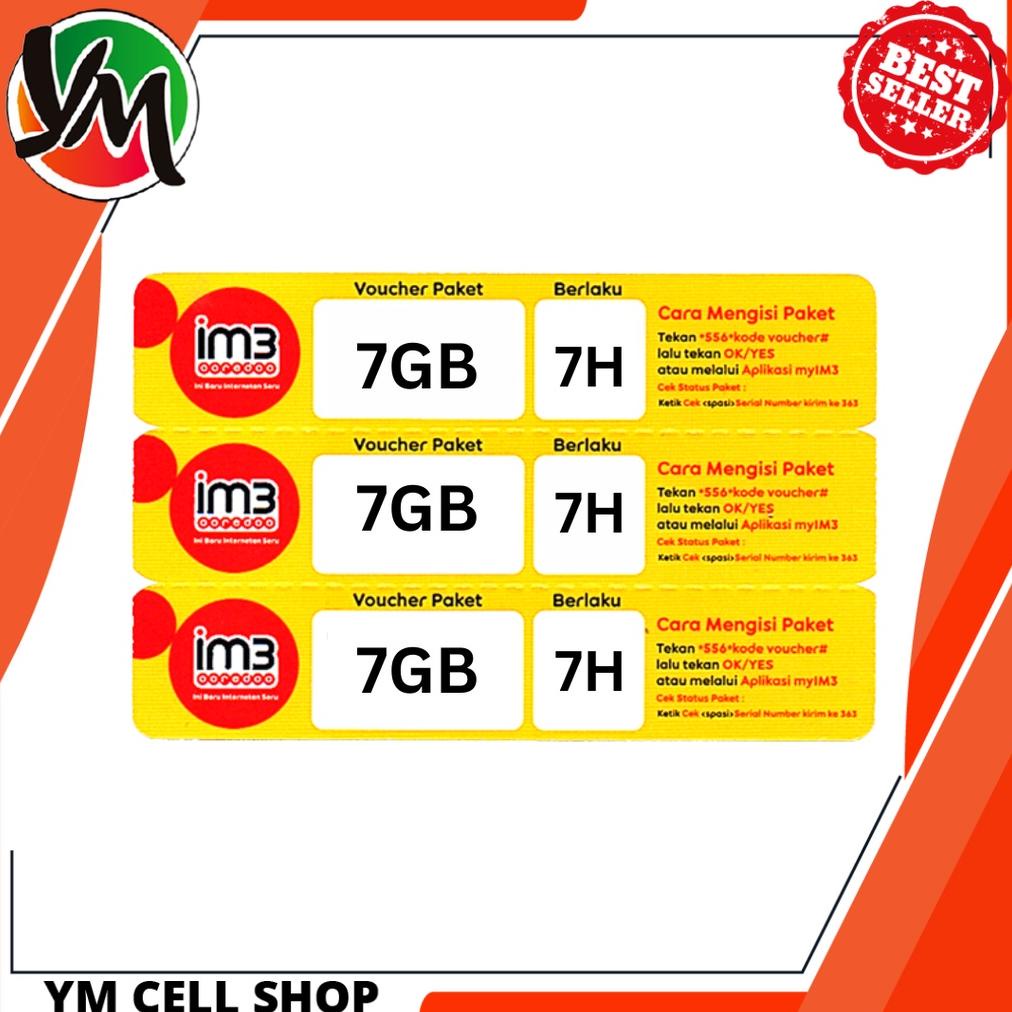 TREND VOUCHER KUOTA INDOSAT 7GB 7 HARI ZONA JABAR