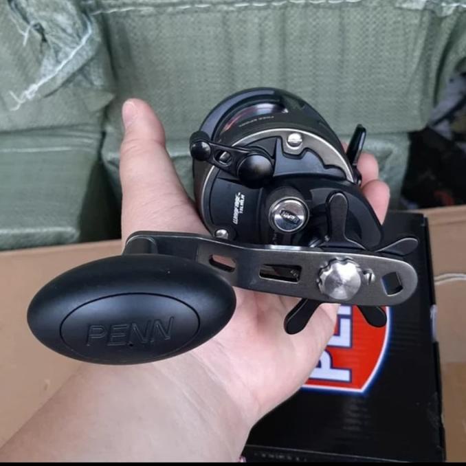 reel penn warfare 15 lwlh reel overhead left