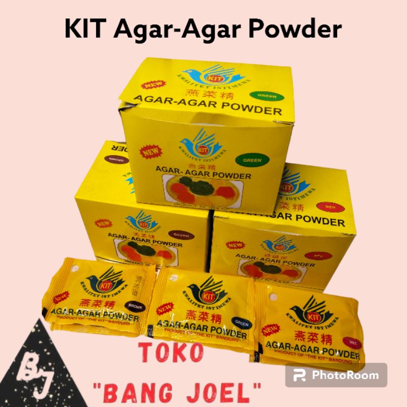 

KIT Agar Agar Powder 7 Gram / Kit Ager - Ager Kemasan Saset / Serbuk Agar Agar Premium Instan / Agar Agar Instan / Jelly Powder / Kit agar Warna Red Merah, Green Hijau, White Putih, Brown Coklat