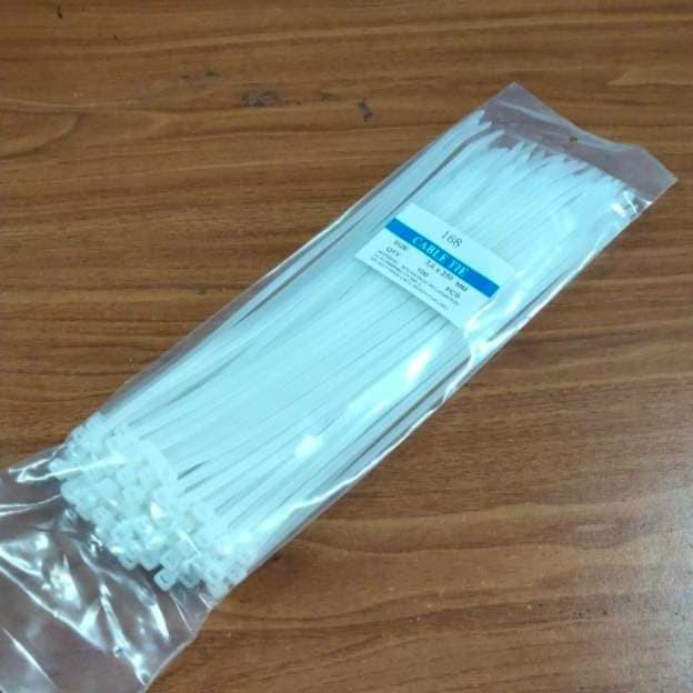 

@@@@] TALI SEGEL PLASTIK 3,6 X 250 MM , CABLE TIES - KABEL TIES - ISI 100 PC