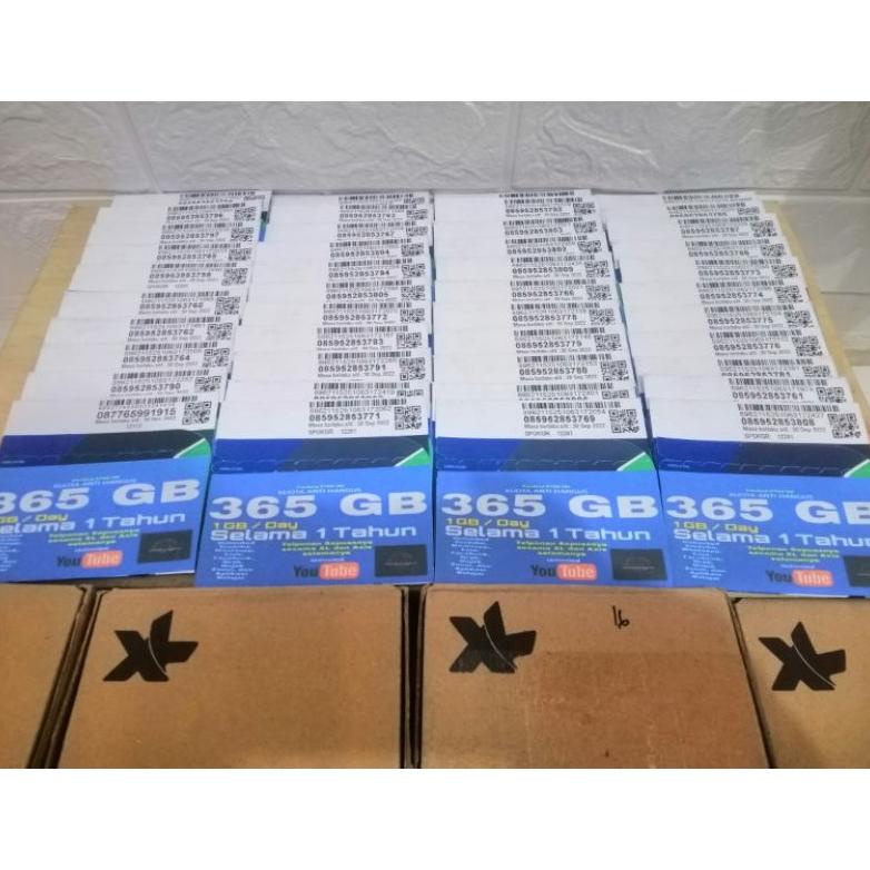 TERBARU XL 365 GB MASA AKTIF 1 TAHUN