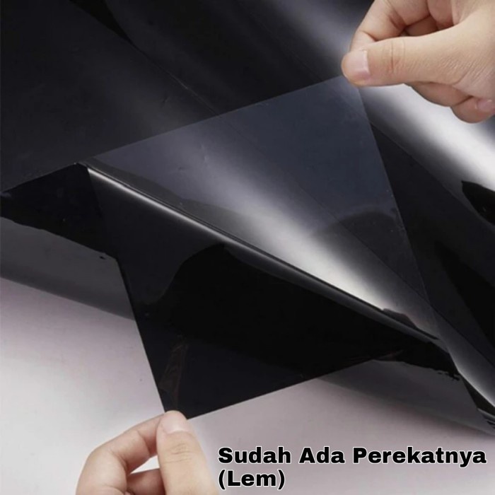 [Ready] Sticker / Stiker Kaca Film Sandblast Sunblast Motif One Way [N9M8]