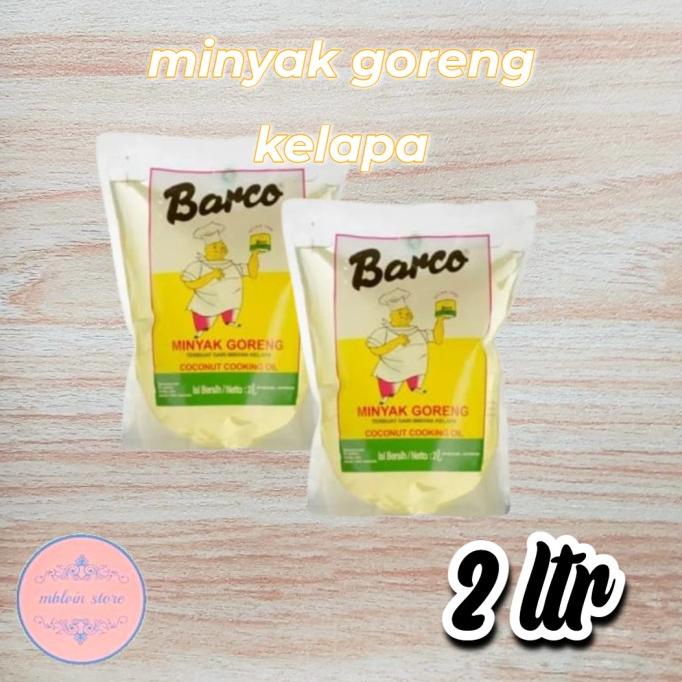 

Barco Minyak Goreng Kelapa Murni / Coconut Cooking Oil 2 Liter