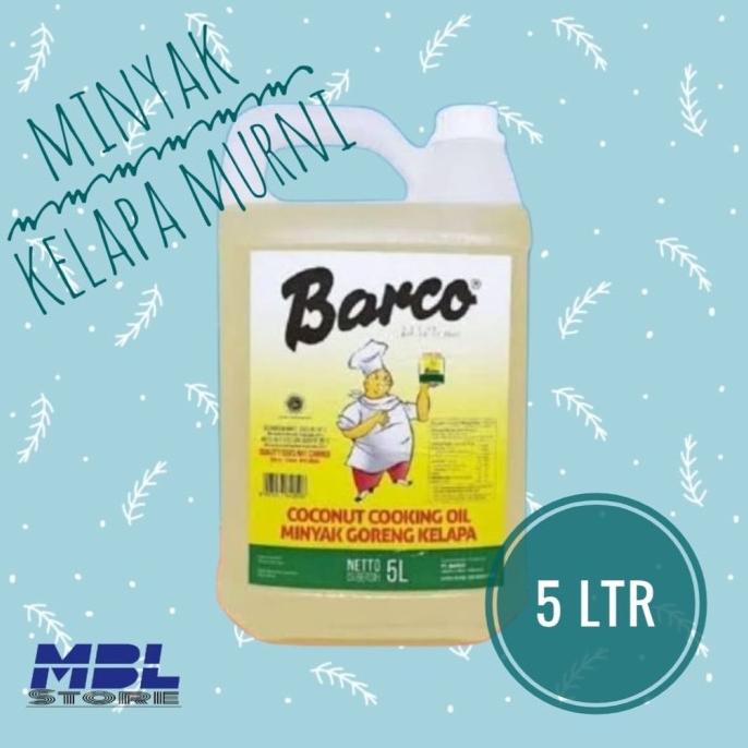 

Minyak Goreng Kelapa Barco 5 Liter Jerigen
