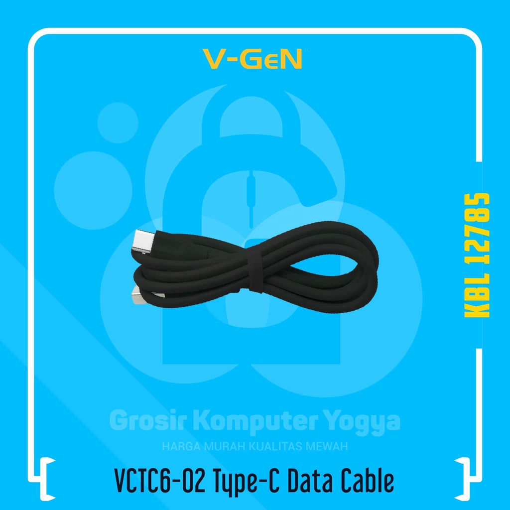 V-GeN VCTC6-02 Type-C Fast Charging 2.4A Data Cable