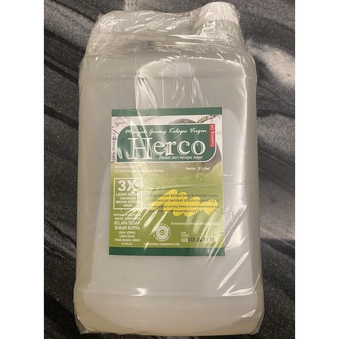

Minyak Kelapa Murni VCO HALAL virgin oil 5 liter