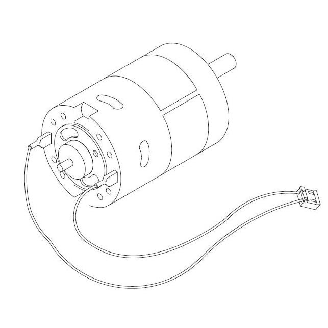 yang dicari] mini motor / dinamo kecil mesin jahit bordir Messina Disney D 7500