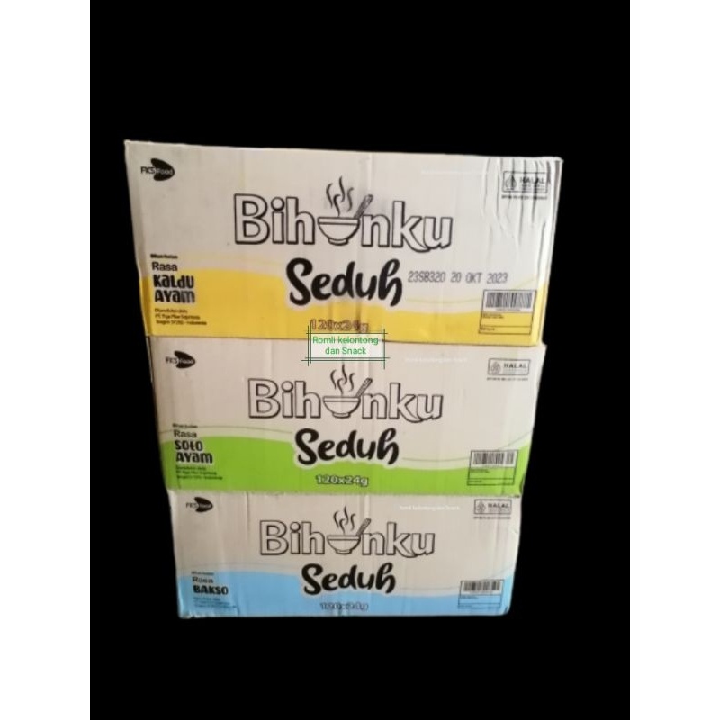 

Bihunku Seduh Renceng 1Dus ( Isi 12Renceng 10Sachet 24 Gram ) - Bihun Instan Renceng