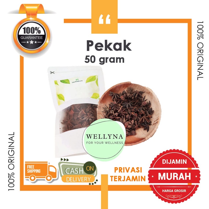

☘️Wellyna☘️ Rempah Pekak/ bunga lawang Kualitas Pilihan terbaik