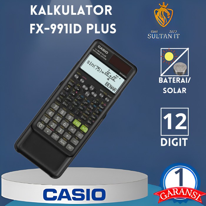 

Kalkulator Scientific Casio Fx 991Id Plus 2 Original
