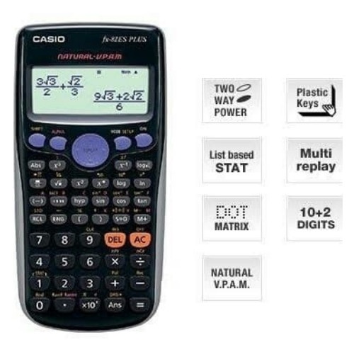 

Kalkulator Casio Fx 82Es Plus Scientific Kalkulator 113127
