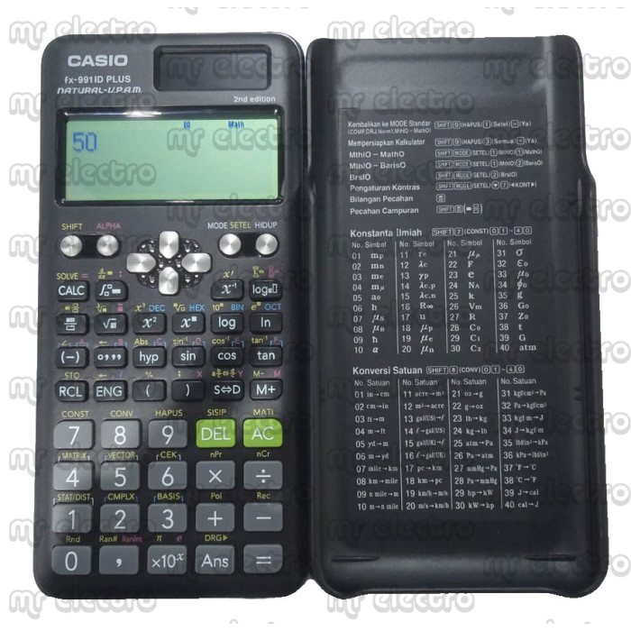 

Kalkulator Scientific Casio Fx 991 Id Plus Original - Ilmiah - Sains