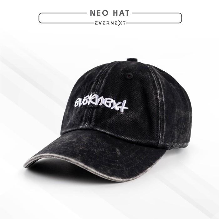 topi TOPI POLOS NEO HAT TOPI BASEBALL PRIA TOPI SNAPBACK PRIA TOPI DISTRO - Hitam(J4I9) topi pria ba