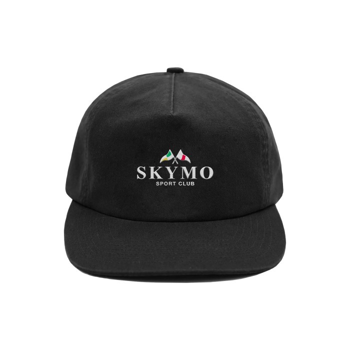 topi Topi Pria Skymo Apparel Caps Dad Hat Flags Black(Y9I5) topi pria polos Best seller topi pria di
