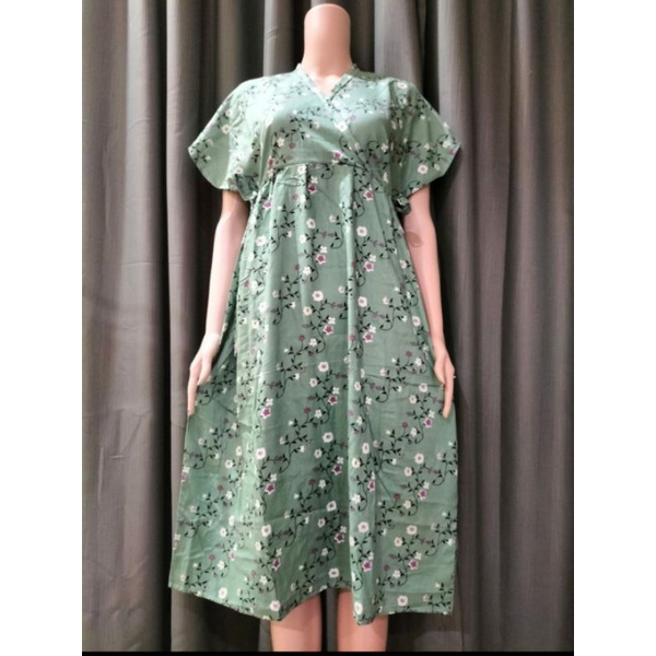 daster kimono busui rayonpremium jumbo muat bb80kg/daster kimono motif kekinian