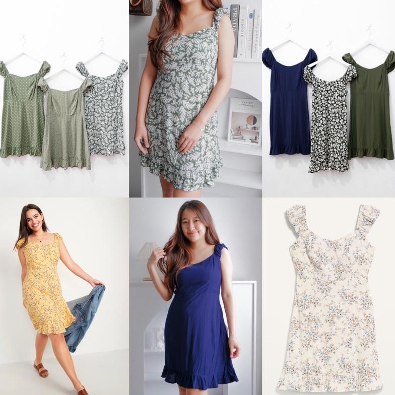 Trending Old Navy Fit And Flare Puff-Sleeve Dress